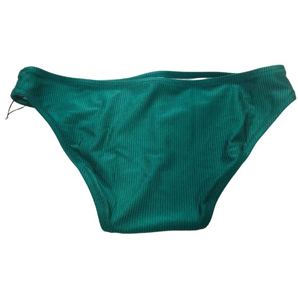 Shade And Shore Women's Size Large 12-14 Ribbed Hipster Bikini Swim Bottom New - Picture 2 of 8